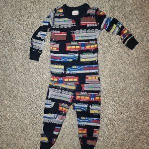 Hanna Anderson train pajamas